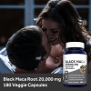 Oranvital Maca Root Capsules for Men and Women 180 Pills High Potency Extract Non GMO and Gluten Free Formula
