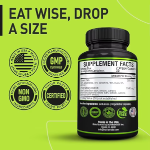 Oranvital Green Tea Weight Loss Pills for Women & Men Stomach Fat Burner Metabolism Booster Appetite Suppressant Green Tea Fat Burner Diet Pills Vegan Weight Loss Supplements