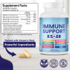 Oranvital Immune Support Supplement with Echinacea Vitamin C and Zinc Vitamin D IU Turmeric Curcumin Ginger B6 Elderberry