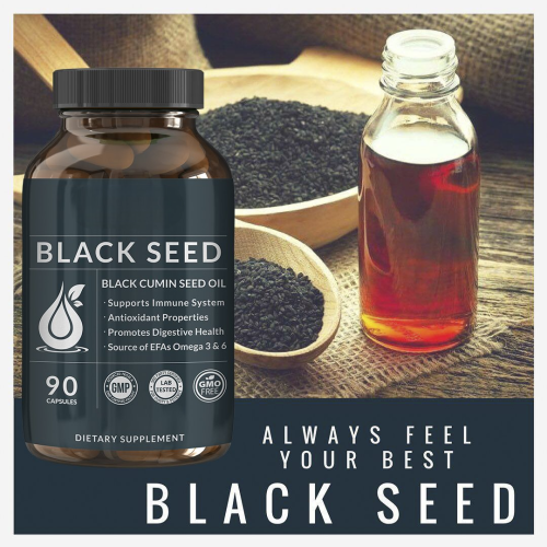 Oranvital Black Seed Oil Capsules Nigella Sativa Immune Support Supplement Soft Gels Cold Pressed Antioxidant Vegetarian Black Cumin Pills