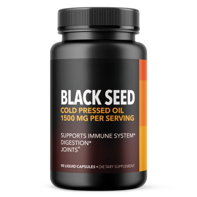 Oranvital Black Seed Oil Capsules 1500mg Black Cumin Supplement for Immune Function Joint Health and Digestive Support Hair Skin