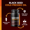 Oranvital Black Seed Oil Capsules 1500mg Black Cumin Supplement for Immune Function Joint Health and Digestive Support Hair Skin
