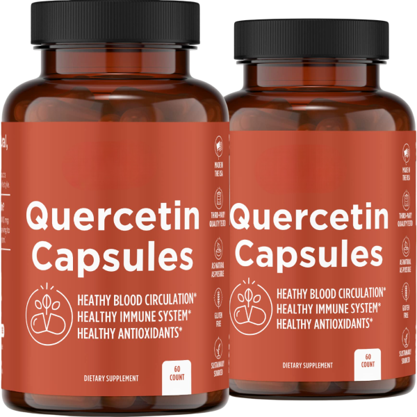 Oranvital Quercetin Supplements Quercetin Capsules for Enhancing Immune System Function and Maintaining Heart Health