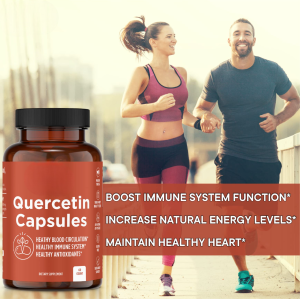 Oranvital Quercetin Supplements Quercetin Capsules for Enhancing Immune System Function and Maintaining Heart Health
