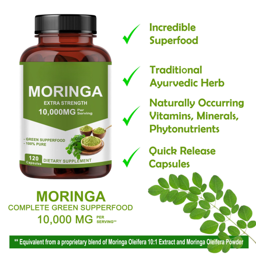 Oranvital  Moringa Capsules Moringa Supplement For Immune System Energy Booster