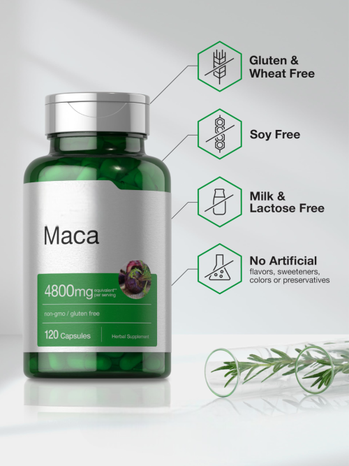 Oranvital Maca Extract Maca Pills Organic Black Maca Capsules For Men And Women