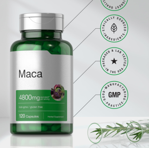 Oranvital Maca Extract Maca Pills Organic Black Maca Capsules For Men And Women