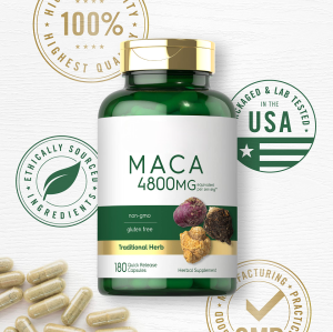 Oranvital Maca Extract Maca Pills Organic Black Maca Capsules For Men And Women