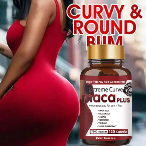 Oranvital Butt Hips Enhancement Maca Root Capsules for Enlarged Buttocks
