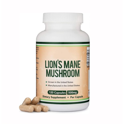 Oranvital Lions Mane Supplement Mushroom Capsules Lions Mane Mushroom for Brain Support and Immune Health