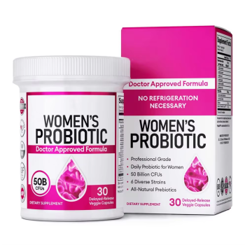 Organic Probiotic Capsules Improves Digestive Regularity Supports Immune System Women's Probiotic Capsule