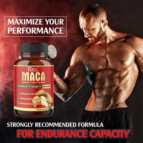Maca Root Capsules - Supports Natural Health - Energy - Performance & Mood Supplement - Enhanced Blood Flow