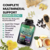 Sea Moss Black Seed Oil Ashwagandha Turmeric Ginger Supplement
