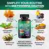Sea Moss Black Seed Oil Ashwagandha Turmeric Ginger Supplement