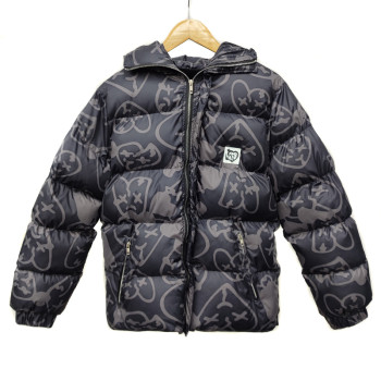 Winter Streetwear Down Puffer Jacket Men's Manufacturer | All Over Print Warm Jackets Ventor | Customized Zip Up Duck Coats Factory