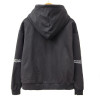 Custom Men's Streetwear Acid Wash Hoodies Manufacturers | Rhinestone Vintage Sweatshirt Hoodie Suppliers | 500 GSM Acid Wash Zip Up Hoodie Vendor