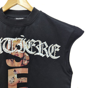 Custom Tank Top Shirt Manufacturer | Rhinestone Sleeveless Tshirt Supplier | Screen Print Heavyweight T shirts Vendor