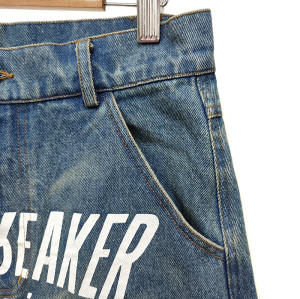 Custom Men's Acid Wash Shorts Manufacturing | Acid Wash Shorts / Jean Shorts | Graphic Screen Printing Embroidered | Streetwear Mens
