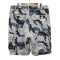 Custom Camo Cargo Shorts Manufacturer | All Over Print Camouflage Shorts | High Street Acid Wash Camo Short Pants