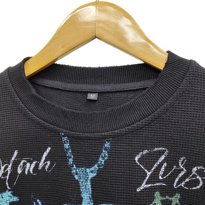 Custom Men's Sweatshirts Manufacturer | Custom Vintage Wash Sweatshirt | Streetwear Heavyweight Cotton Sweatshirt For Men