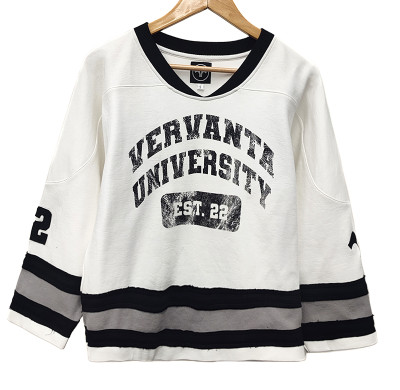 Streetwear Ice Hockey Jersey Shirt Manufacturer | Long Sleeve Tshirt Supplier | Custom Embroidery Patch Uniform Football Jersey Vendor