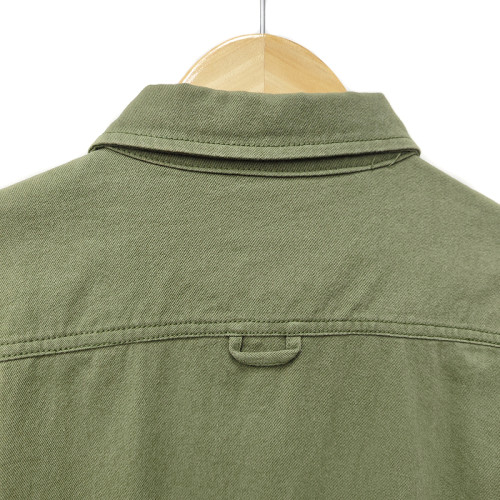 Vintage Blank Long Sleeve Shirt Suppliers | Low MOQ Custom Long-sleeved  Green Shirts | Can Custom Cotton Streetwear Shirts Manufacturer