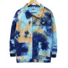 Tie Dye Relaxed Fit Jacket Manufacturer | Casual Spring Corduroy Jacket Men | Custom Tiedye Styles Printed Jacket In Multicolor
