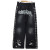 Unisex Black Stacked Sweatpants Supplier | Csustom Design Acid Wash Flare With Rhinestone | Baggy Oversized Sweatpants Manufacturers