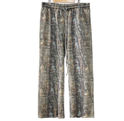 Camo Cargo Real Tree Pants Men | Men's Clothing Casual Outdoor Hunting Pants | Camouflage Canvas Twill Cotton Trouser | All Over Digital Print