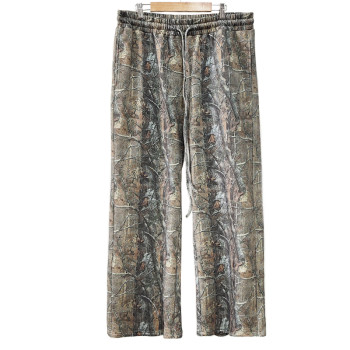 Camo Cargo Real Tree Pants Men | Men's Clothing Casual Outdoor Hunting Pants | Camouflage Canvas Twill Cotton Trouser | All Over Digital Print