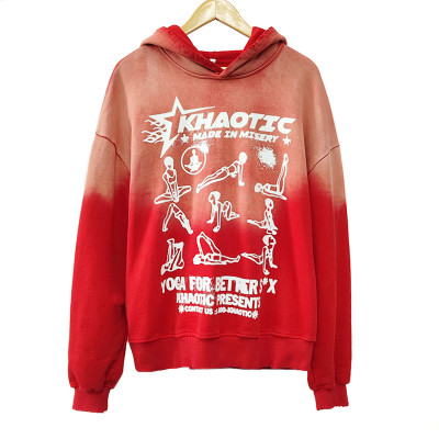 Men's Heavyweight Hoodie Screen Print Clothing Manufacturer | Vintage Custom Washed Hoodie | 100 Cotton Heavy Weight Hoodies Supplier