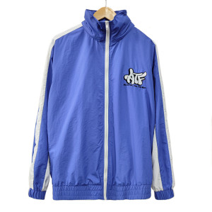 Men's Polyester Tracksuit Manufacturers | Zip up Jacket and Jogger Two Piece Set | Windbreaker Jacket Tracksuit for Streetwear Brands