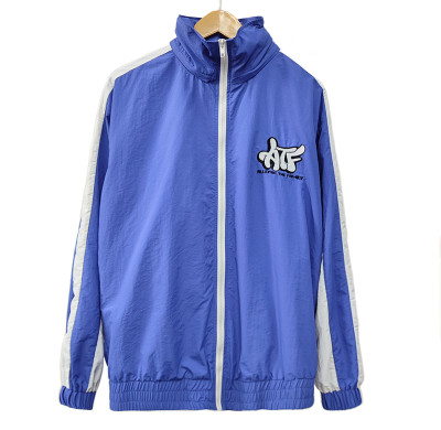 Sportswear Outdoor Men's Jackets | Zipper Track Windbreaker Jackets | Polyester Sportswear Jackets Manufacturer Custom Clothing