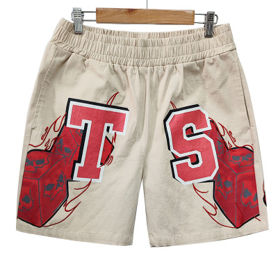 Custom Workout Cargo Shorts Supplier | OEM Streetwear Screen Printing Shorts Factory | Casual Noylon Track Short Pants
