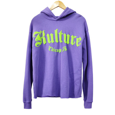 Custom Oversized Tracksuits Manufacturers | Puff Print Sweatsuits Stacked Hoodie and Jogger Set Supplier | Design Cyberpunk Long-sleeved Tracksuit