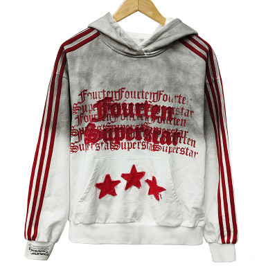 Custom Embroidered Patch Vintage Hoodies Vendor | Cotton Fabrics Stone Wash Hoodie Manufacturer | Punk Style Custom Hoodies Suppliers