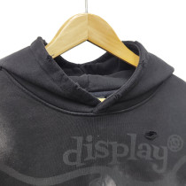 Custom Distressed Vintage Hoodie Factory / French Terry Hoodie Screenprint / Men Hoodies 100 Cotton Heavy Weight Manufacturers