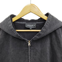 Custom Blank Vintage Acid Hoodie Vendor | Chinese Plain Stone Vintage Washed Hoodie Manufacturer | Sun Faded Washed Zipped Hoodies