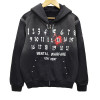 Custom Vintage Sun Faded Hoodies Manufacturer | Rhinestone Boxy Cropped Distress Hoodies Man | Acid Wash Hoodie Men Screen Print