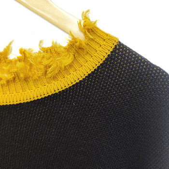 Unique Casual Pullover Knitted Streetwear Sweater Supplier | OEM Color Blocking Crewneck Sweater Factory | ODM Knitwear Manufacturer