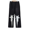 Custom Streetwear Vintage Wash Tracksuits Manufacturers | Embroidery Men's Oversized Sweatsuits Stacked Hoodie and Jogger Set OEM Clothing Factory