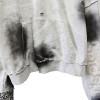 Custom Vintage Embroidery Patch Hoodies Manufacturers | Oversided Cropped Raw Hem Hoodie Supplier | Men's Boxy Retro Hight Street Top Factory