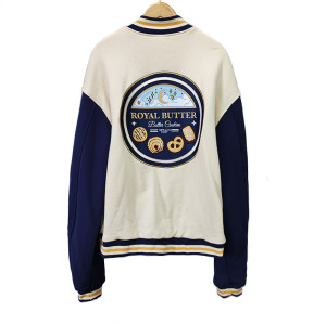 Custom Premium Streetwear Varsity Jacket Manufacturers | Oversided Embroidered Patch Jackets Factory | Embroidery High School Baseball Jacket Vendor