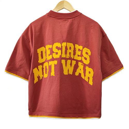 Custom Streetwear T-shirts Manufacturers | Vintage DTG Print Graphic Tees Factory | 100 Cotton Oversize Men's Retro Logo T-Shirts Suppliers