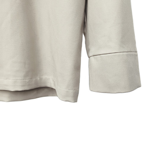 Spring Khaki Work Jacket Suppliers | Custom Twill Fabric Workwear Embroidered Jacket | Men's Long Sleeve Buttons Up Work Jacket