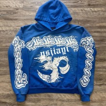 High Quality Graphic Hoodie Manufacturer | Y2K Heavyweight 100% Cotton Pullover Hoodies For Men | Custom Retro Logo DGT Print Street Wear