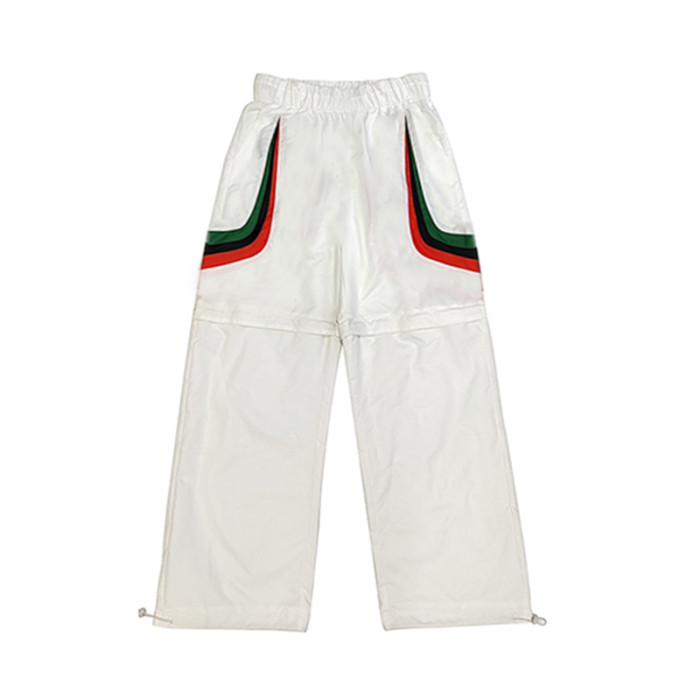 Streetwear Pants Manufacturer | Custom Mens Nylon Athletic Wear | Hight Street LOGO Embroidery Jogger Wholesale Tracksuit Pants