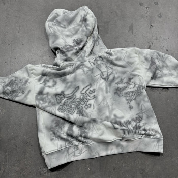 Graphic Zip Up Hoodie Manufacturer | Custom Mens Y2k Zip Up Hoodies 350 GSM Best Heavyweight Hoodie Supplier