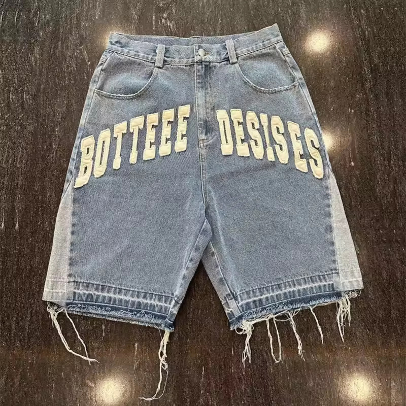 jean shorts custom streetwear manufacturer