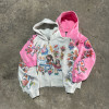Luxury Hoodie Manufacturer | Custom Mens 500 GSM Heavyweight Graphic Zip Up Hoodies For Business